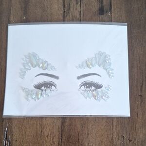 Rhinestone Face Gems Jewels Face Crystal Stickers